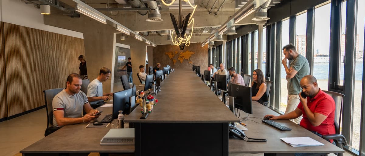 Modern head office